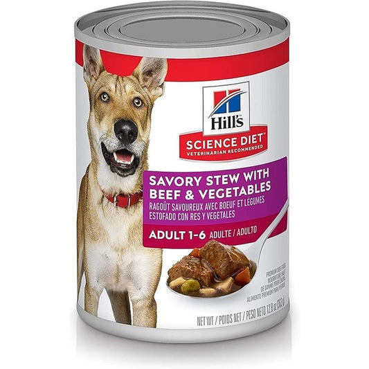 Hill's-Adult-Canned-Dog-Food-Savory-Stew-with-Beef-Vegetables