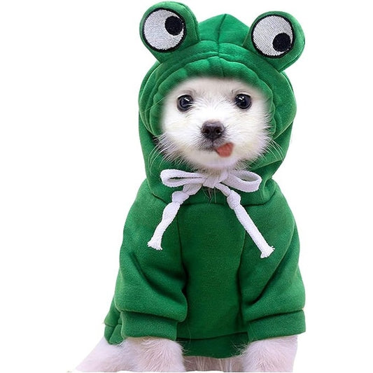 Warm-Green-Froggy-Pup-Hoodie