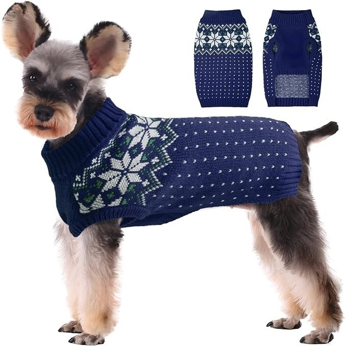 Blue-Christmas-Snowflake-Sweater